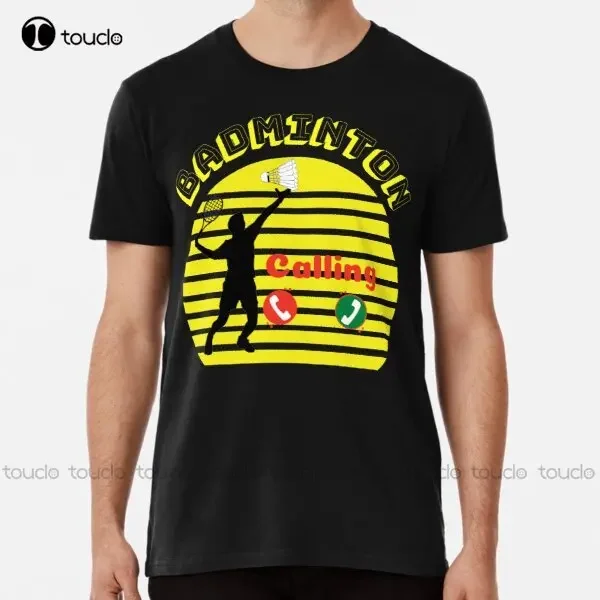 Badminton Is Calling - Kaos Premium Badminton Calling Baru, Kaos