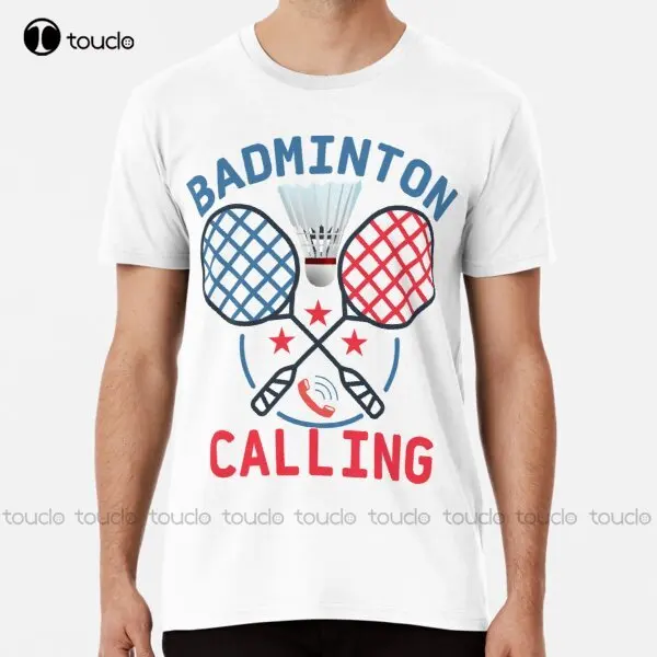 Badminton Is Calling - Kaus Premium Panggilan Bulu Tangkis Baru