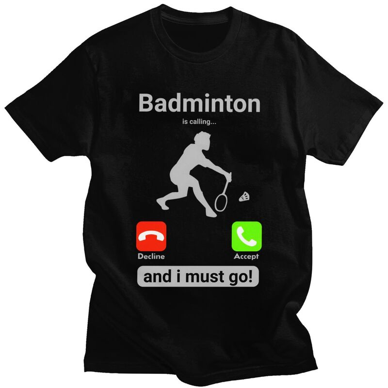 Badminton Is Calling - Kaus Badminton Is Calling untuk Pria