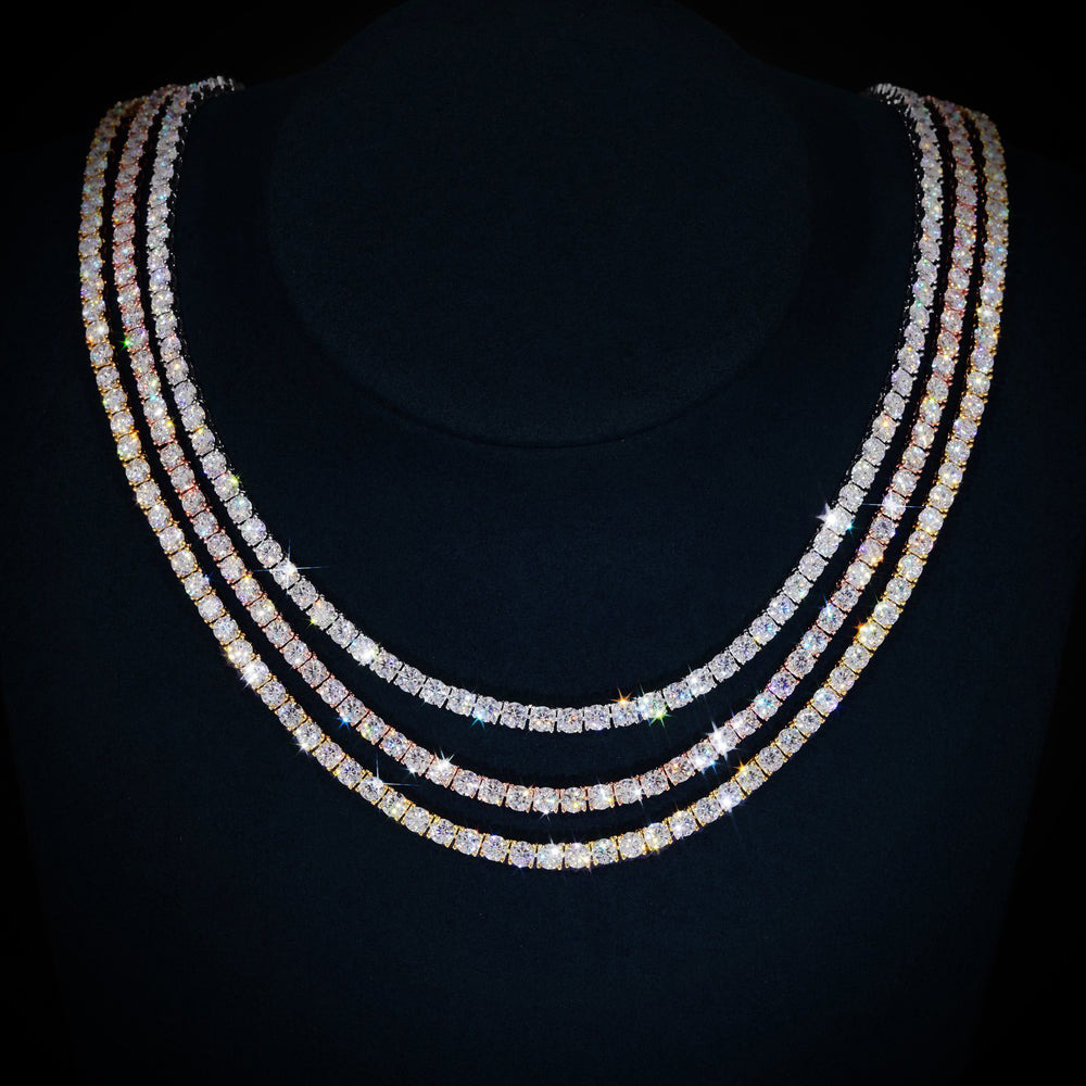 Kalung Tenis Moissanite ESKEEM - Badminton Vs Tennis ulasan dan harga