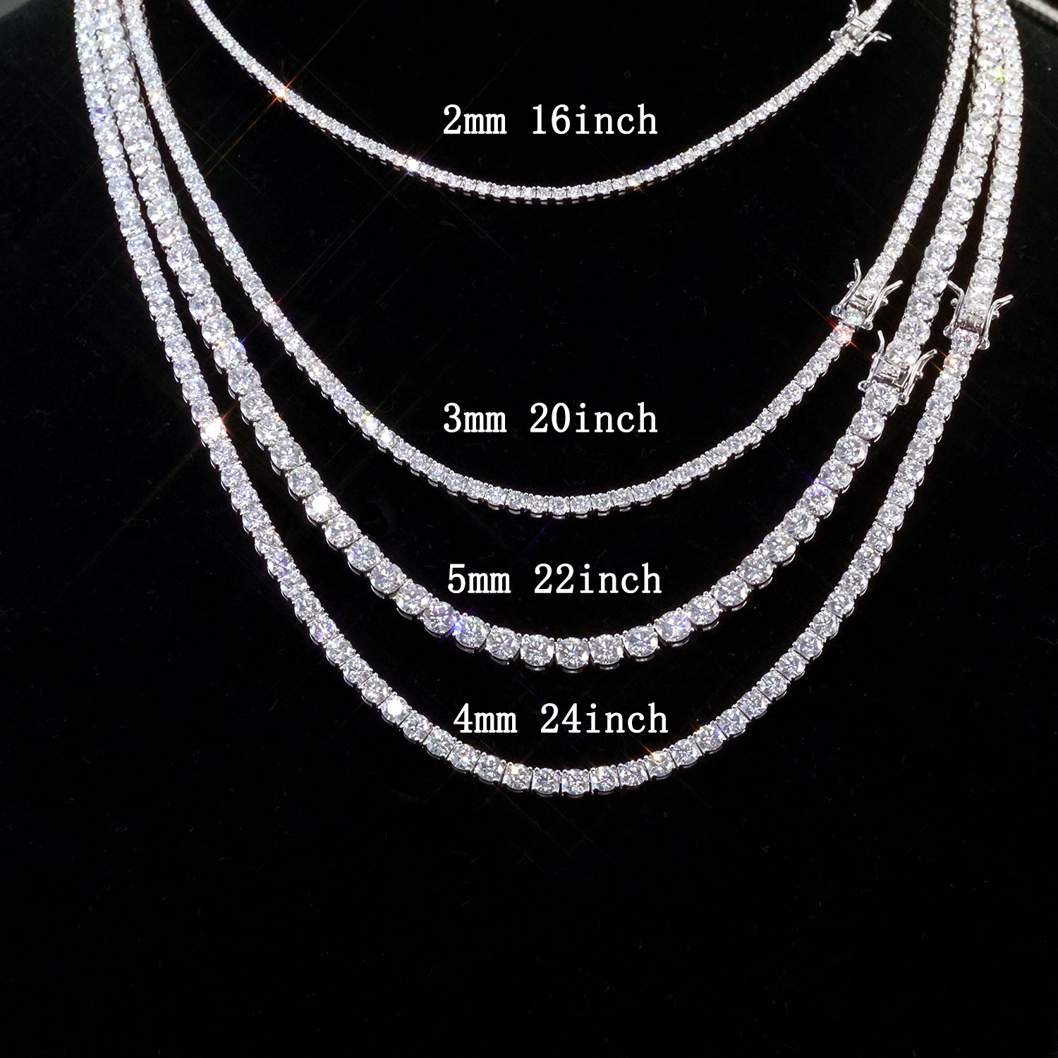 Kalung Tenis Moissanite ESKEEM - Badminton Vs Tennis ulasan dan harga